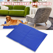 Load image into Gallery viewer, Pet Dog Cat Cooling Mats Soft Ice Pad Summer Puppy PVC Leakproof Ice Pad Cooling Kennel Large Dog Sleeping Mat Beds Pet Supplies