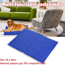 Load image into Gallery viewer, Pet Dog Cat Cooling Mats Soft Ice Pad Summer Puppy PVC Leakproof Ice Pad Cooling Kennel Large Dog Sleeping Mat Beds Pet Supplies