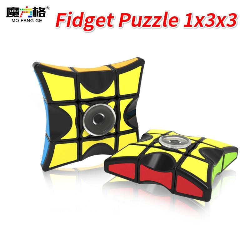 Mofangge Fidget Puzzle 1x3x3Layer Magic Cube Qiyi Educational Toys For Children Collection Hand Spinner