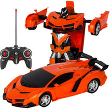 Load image into Gallery viewer, RC ROBOT TRANSFORMER CAR