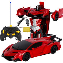 Load image into Gallery viewer, RC ROBOT TRANSFORMER CAR