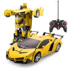 Load image into Gallery viewer, RC ROBOT TRANSFORMER CAR